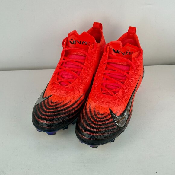 Men's Size 10 - Nike Air Zoom Vapor Elite 1 Bright Crimson Football Cleats - Picture 4 of 10